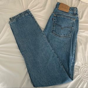 Straight Leg Levi Jeans